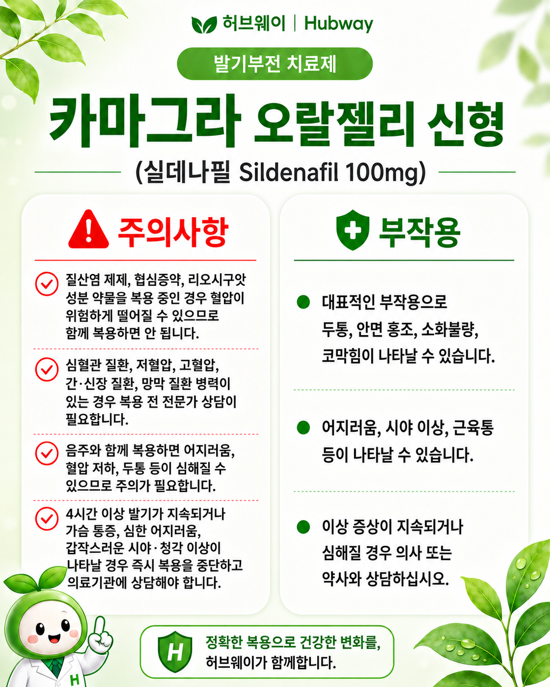 카마그라 오랄젤리 신형 (실데나필 sildenafil 100mg)