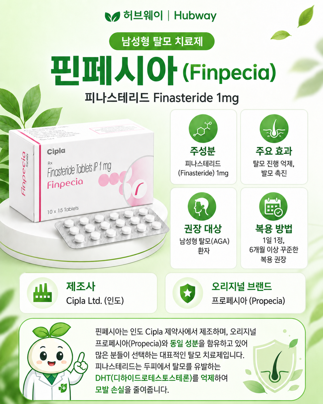 두사트 (두타스테리드 dutasteride 0.5mg)